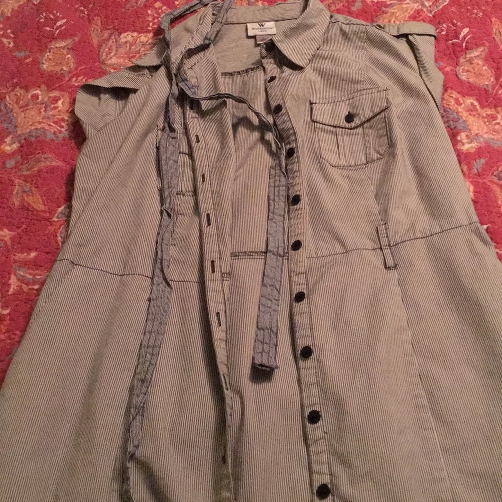 Cute shirt dress